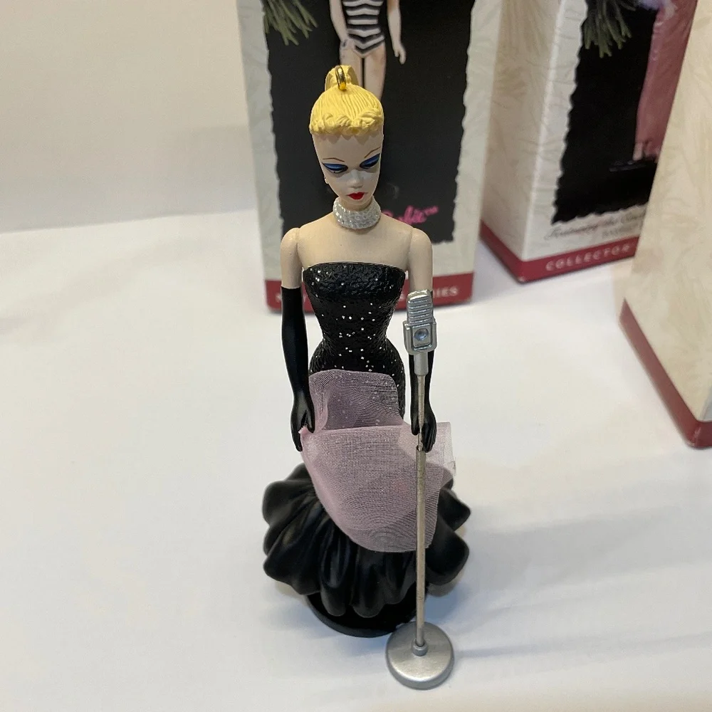 Hallmark Keepsake Barbie Doll Collector’s Series Ornaments  Set of 3 1994-1996